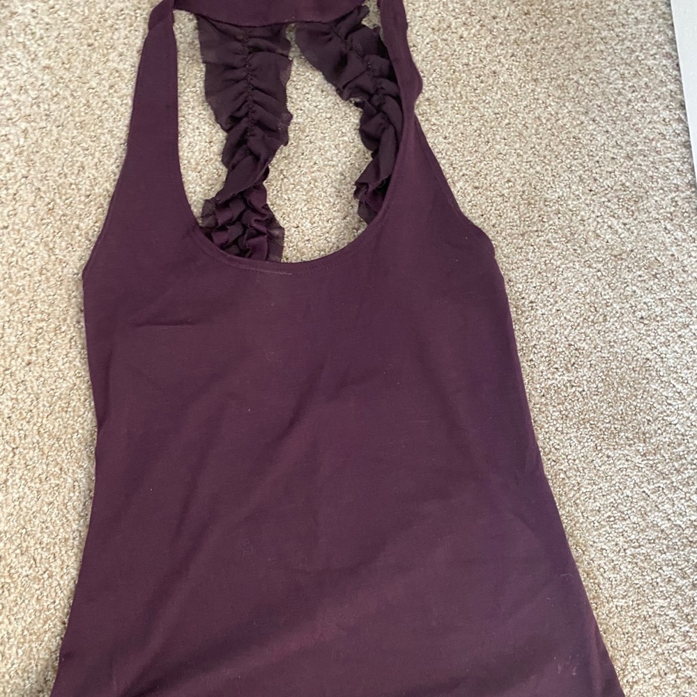 Low back plum top Kimchi Blue S